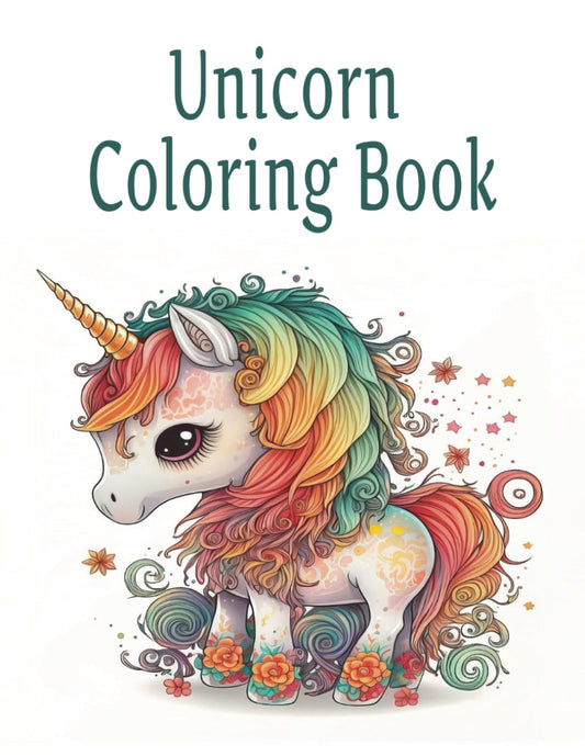UNICORN COLORING BOOK